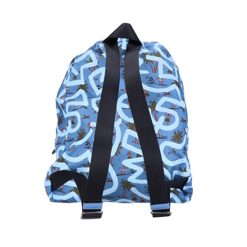 COACH/キースヘリング/ハワイアン パッカブル/リュック・デイパック/F67409//L18**/ABランク/78