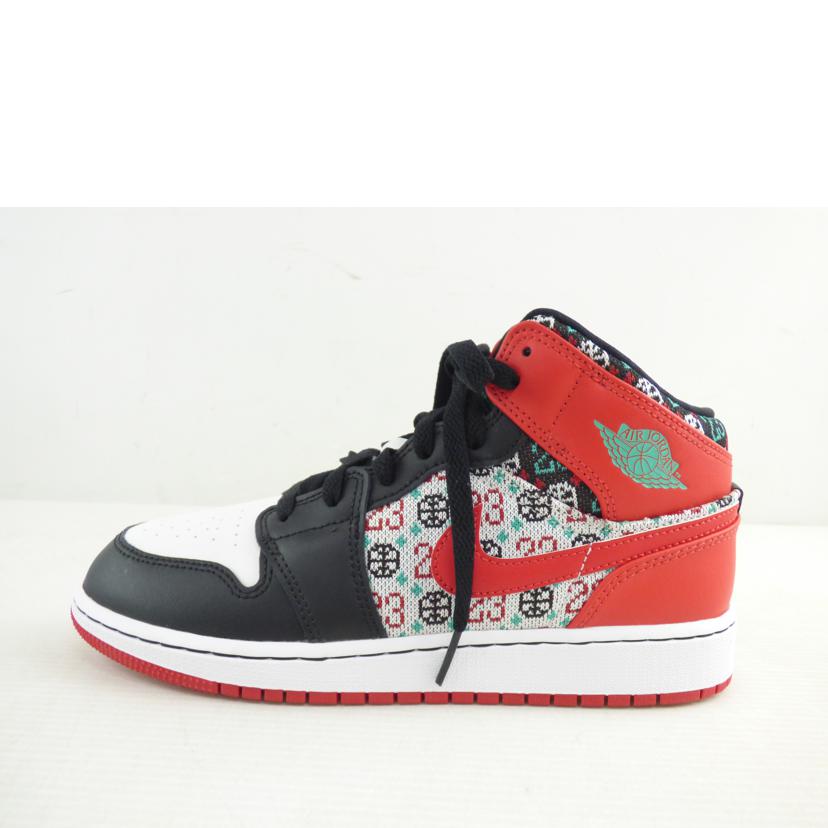 NIKE ナイキ/AIR JORDAN 1 MID SE GS HOLIDAY/DM1208-150//Aランク/64