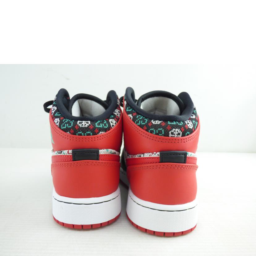 NIKE ナイキ/AIR JORDAN 1 MID SE GS HOLIDAY/DM1208-150//Aランク/64