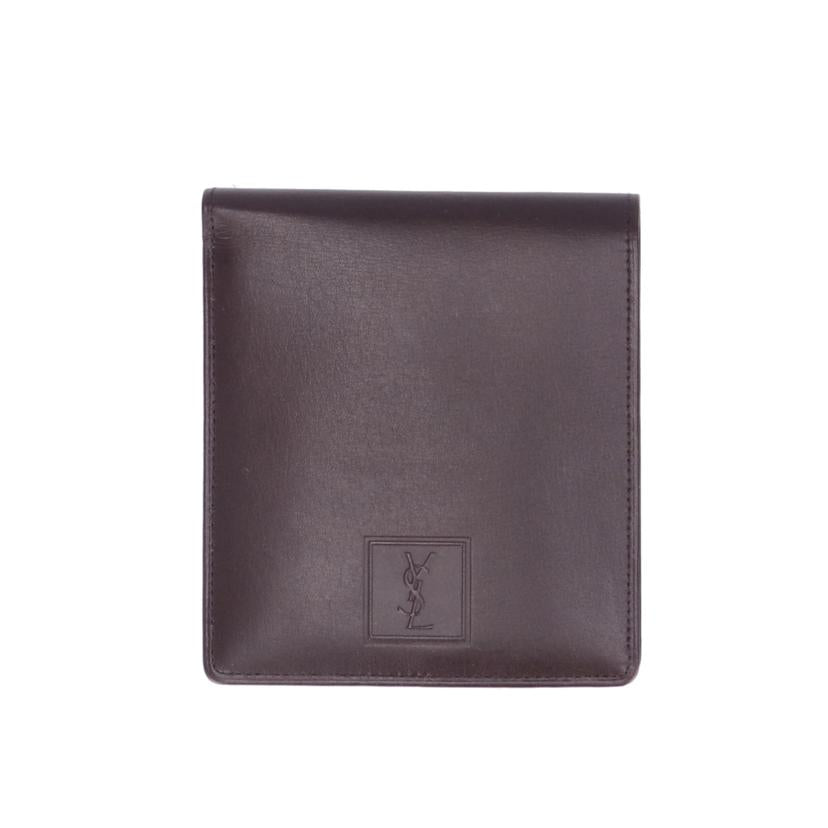 YVES SAINT LAURENT イブサンローラン/2つ折り財布/レザー//Aランク/93