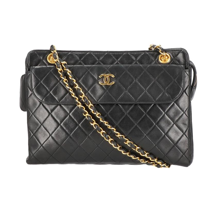CHANEL シャネル/ラムスキンマトラッセチェーンショルダー//判読不*/Bランク/19