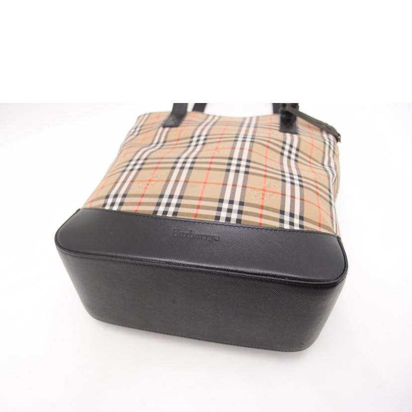 Burberrys バーバリーズ/バーバリーチェックトート/ブラック//ABランク/69