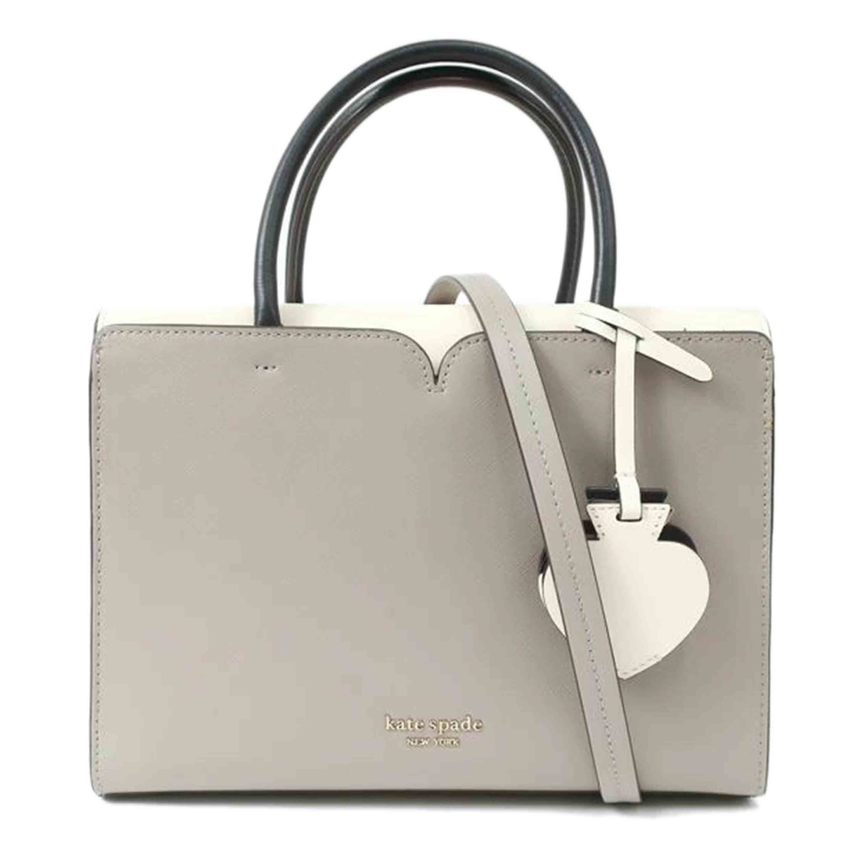 kate spade ケイトスペード/2WAYハンドショルダーバッグ グレージュ オフホワイト//Aランク/65