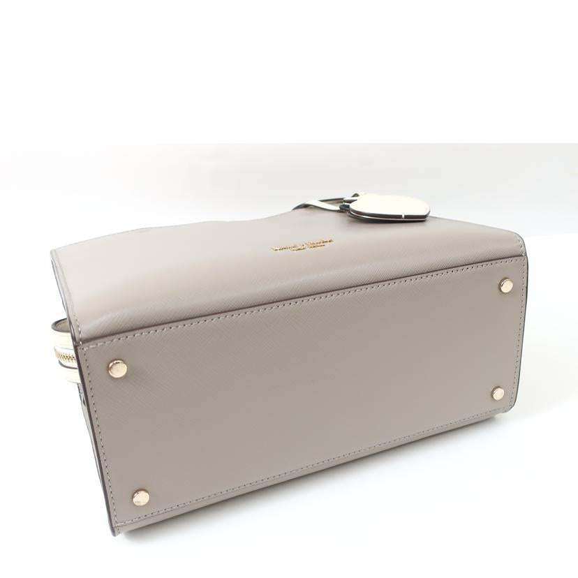 kate spade ケイトスペード/2WAYハンドショルダーバッグ グレージュ オフホワイト//Aランク/65