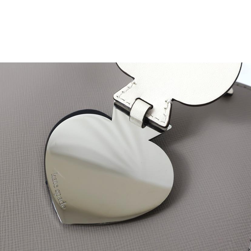 kate spade ケイトスペード/2WAYハンドショルダーバッグ グレージュ オフホワイト//Aランク/65