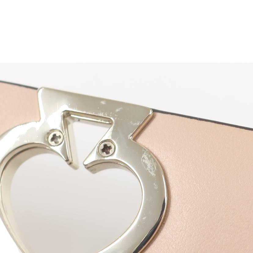 kate spade ケイトスペード/ニコラ ツイストロックフラップ コンチネンタルウォレット 長財布 ピンクベージュ/PWRU7498//ABランク/65