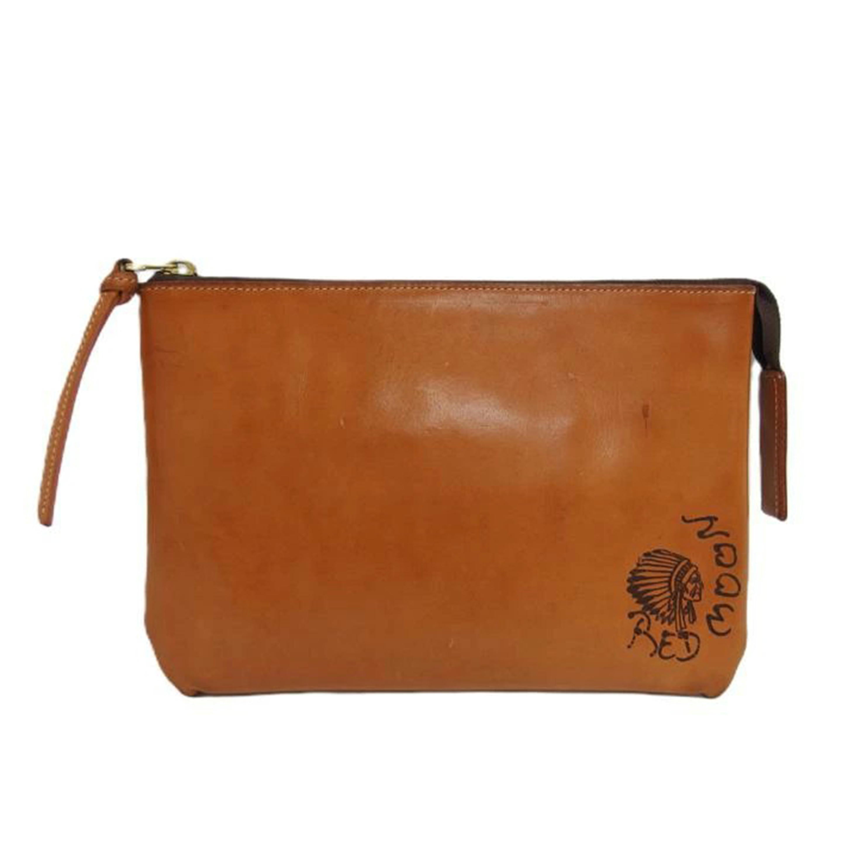 REDMOON レッドムーン/レザークラッチバッグ/焼印モデル/DALTON -P//Bランク/04