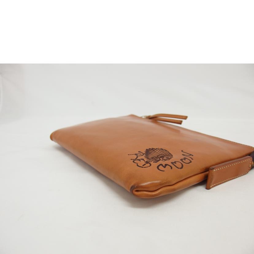 REDMOON レッドムーン/レザークラッチバッグ/焼印モデル/DALTON -P//Bランク/04