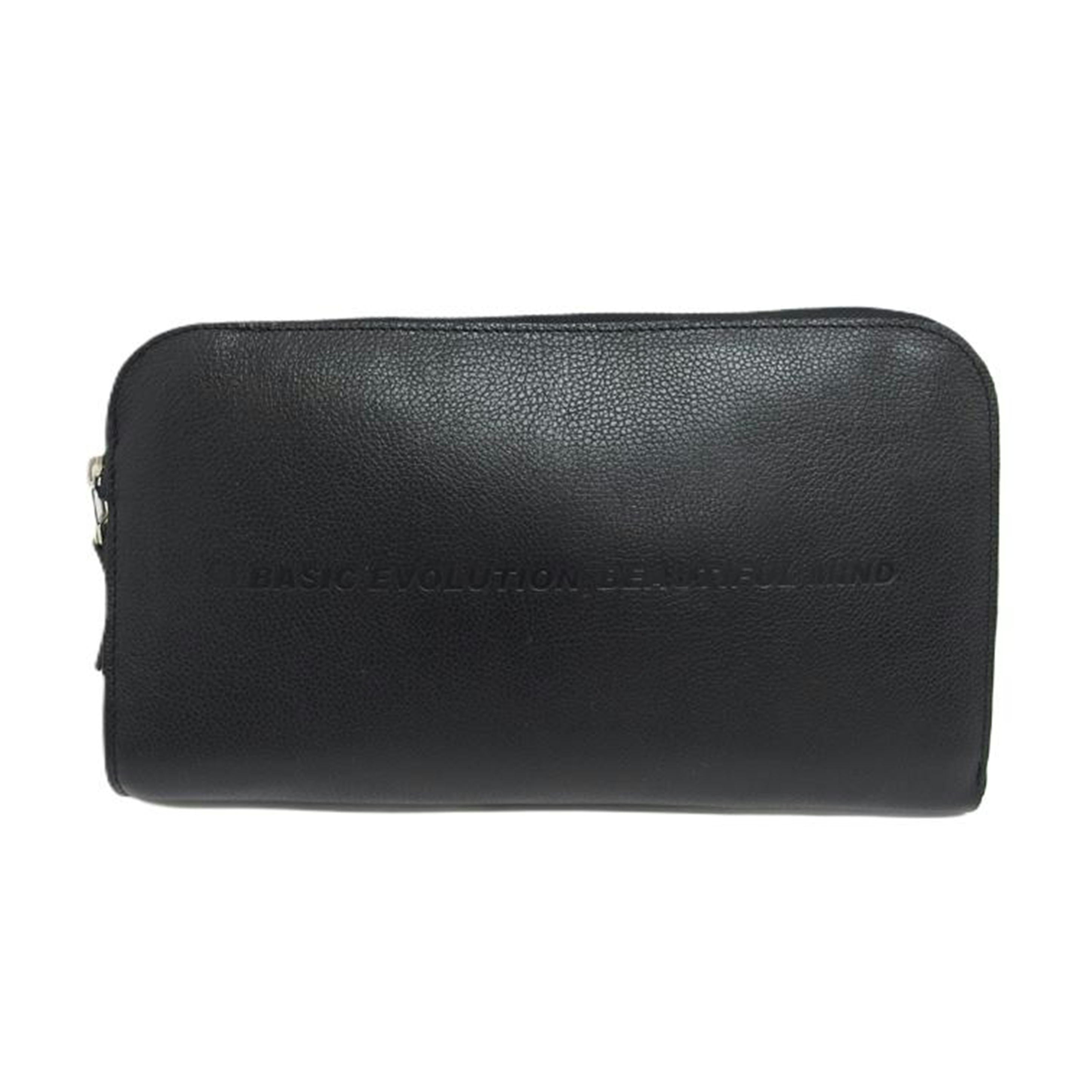 RED MOON レッドムーン/レザークラッチバッグ/ブラック/RM-CBL-M / BK//Aランク/04