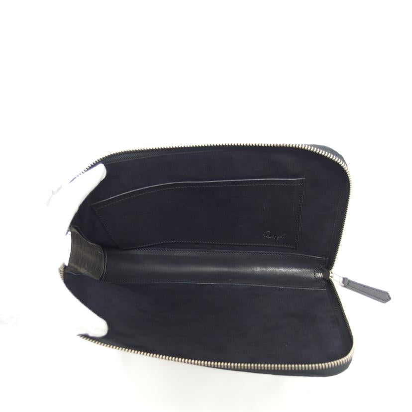RED MOON レッドムーン/レザークラッチバッグ/ブラック/RM-CBL-M / BK//Aランク/04