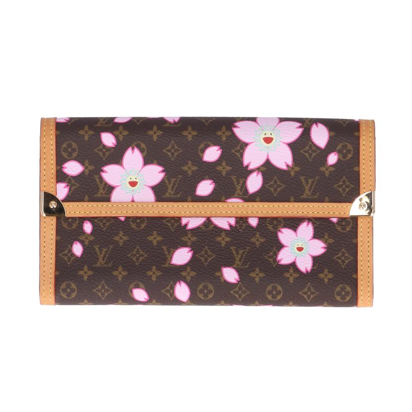 LV ルイヴィトン/ポルトトレゾール・インターナショナル/チェリーブロッサム/M92027//TH0***/Aランク/19