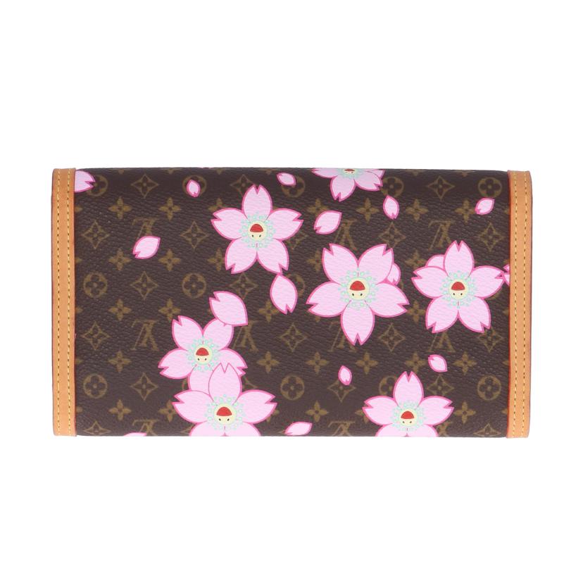 LV ルイヴィトン/ポルトトレゾール・インターナショナル/チェリーブロッサム/M92027//TH0***/Aランク/19