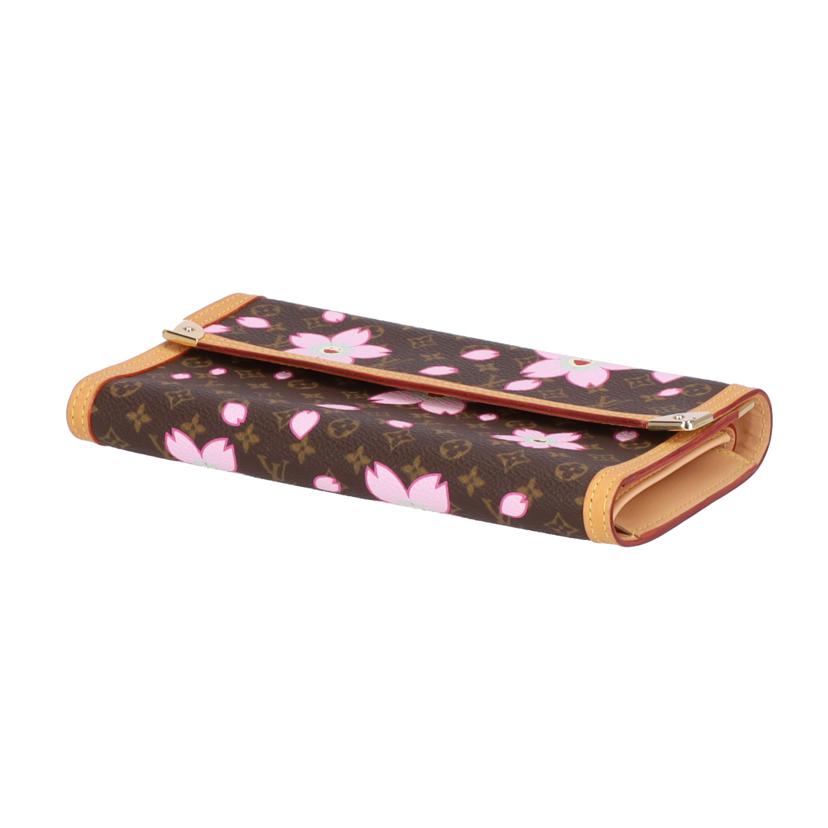 LV ルイヴィトン/ポルトトレゾール・インターナショナル/チェリーブロッサム/M92027//TH0***/Aランク/19