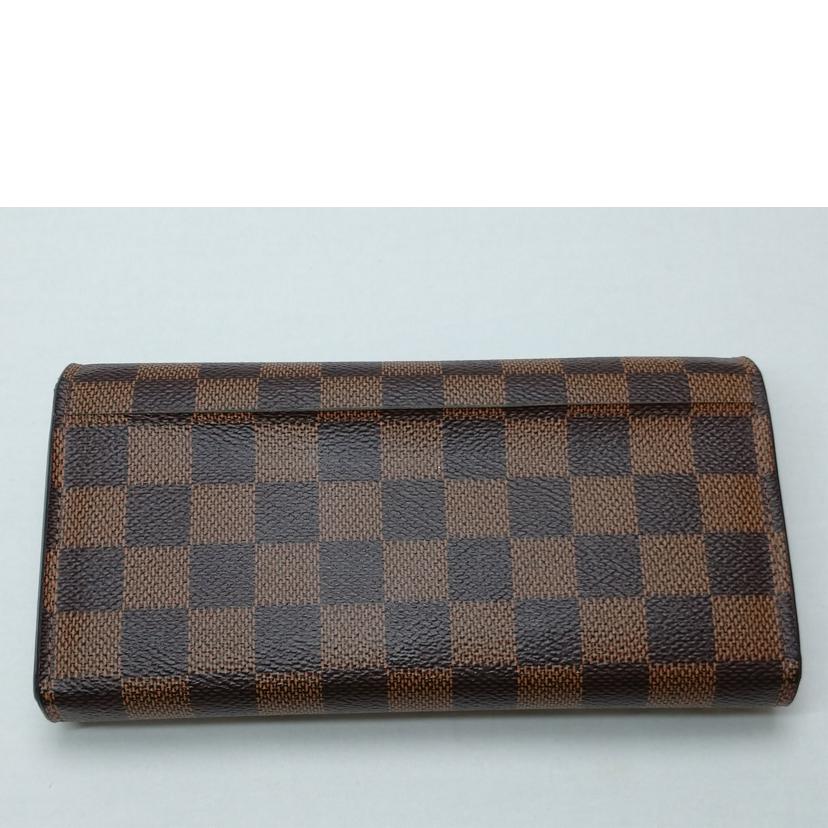 LV ルイヴィトン/ダミエ ポルトフォイユサラ/N63209//CA4***/Bランク/52