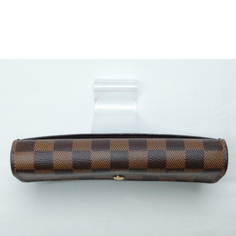 LV ルイヴィトン/ダミエ ポルトフォイユサラ/N63209//CA4***/Bランク/52