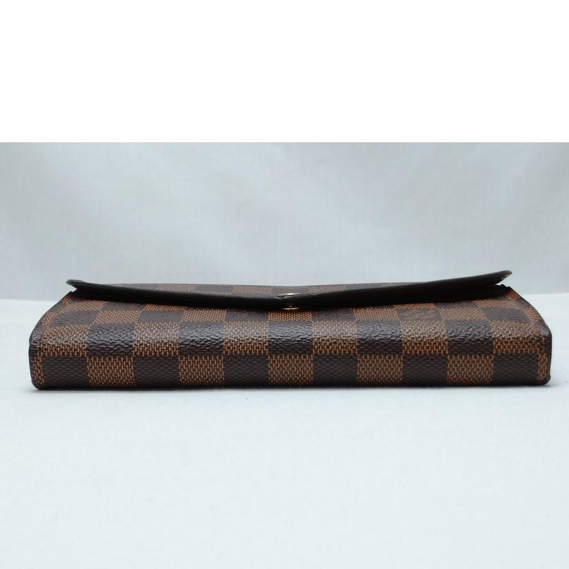 LV ルイヴィトン/ダミエ ポルトフォイユサラ/N63209//CA4***/Bランク/52