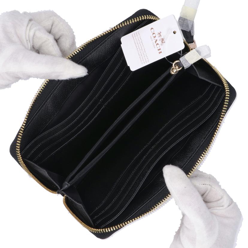 COACH コーチ/ラウンドファスナー長財布/F54015//E16**/Aランク/75