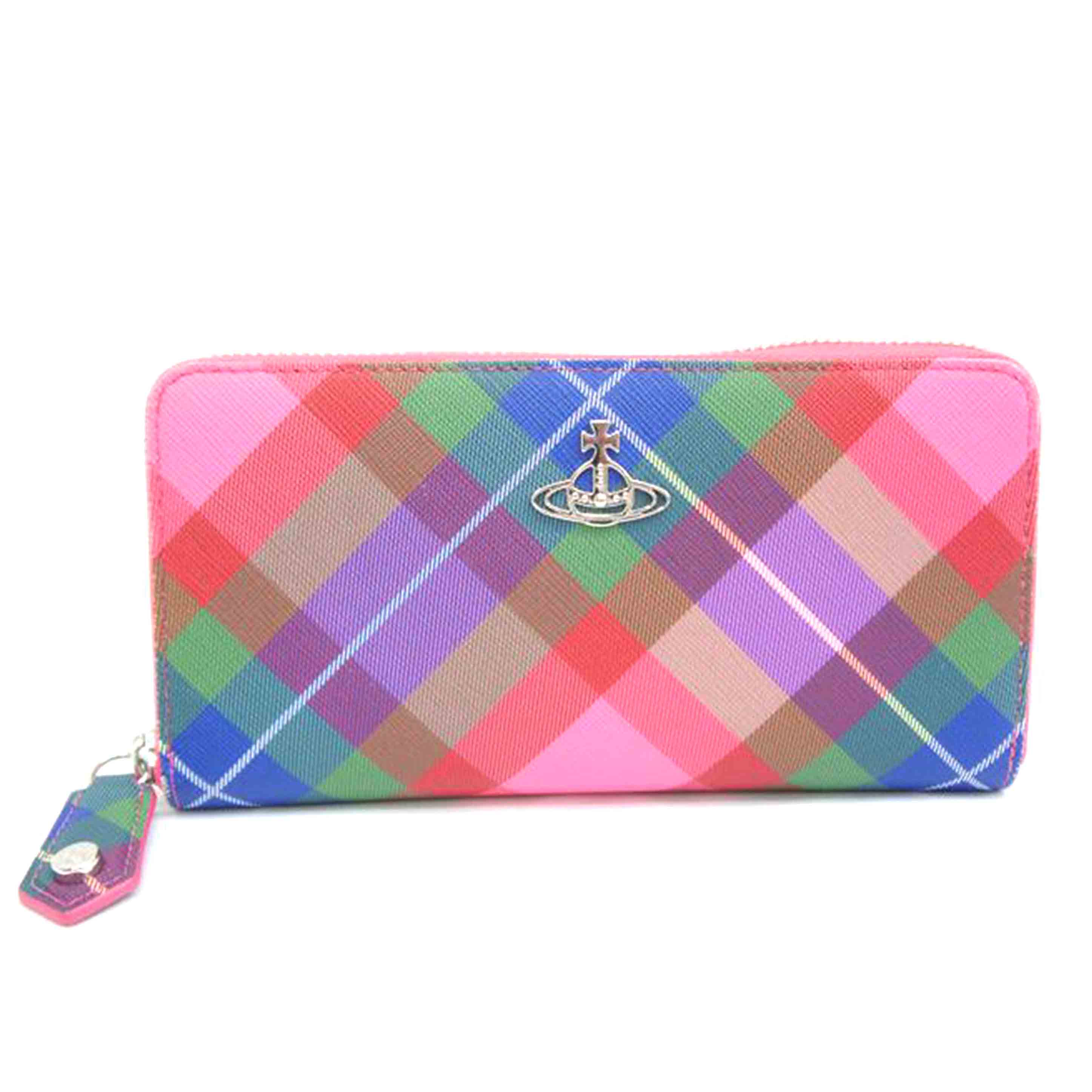Vivienne Westwood ヴィヴィアンウエストウッド/ラウンドファスナー長財布/51060058W-S001O//Bランク/05