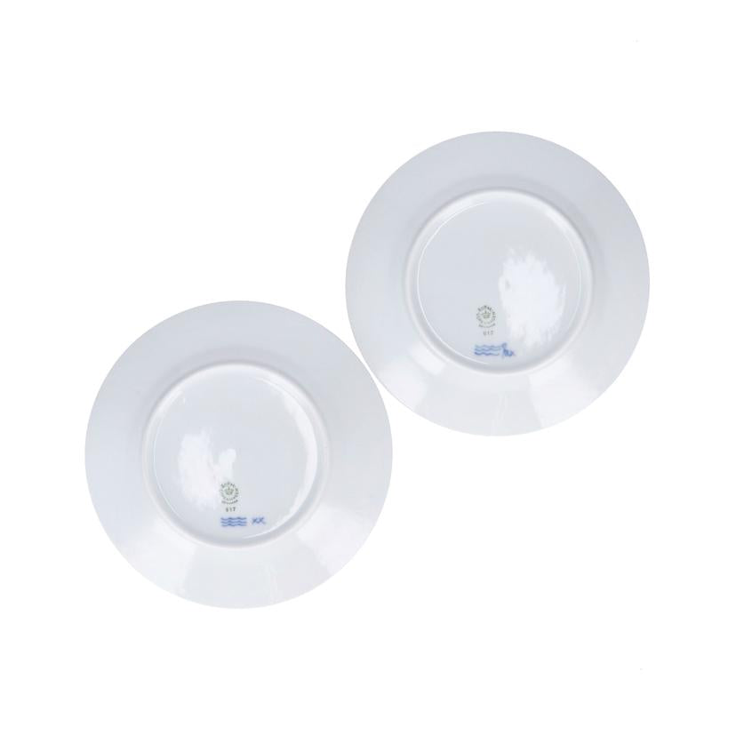 Royal Copenhagen ロイヤルコペンハーゲン/ペアカップ&ソーサー・ケーキ皿/Blue Fluted Half Lace//SAランク/93