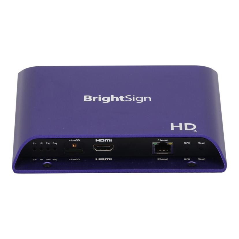 Brightsign/サイネージプレイヤー/BS/HD223//Bランク/75