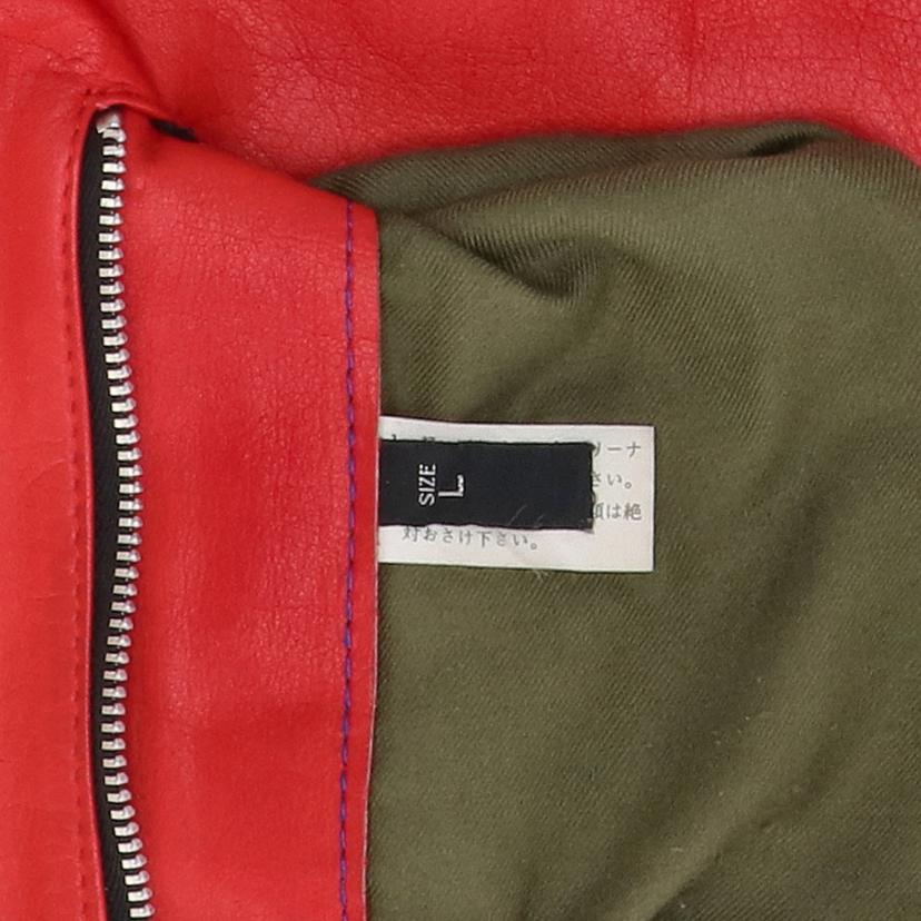 HONDA ホンダ/HONDA 80's レザージャケット ライダース トリコロール//Bランク/78