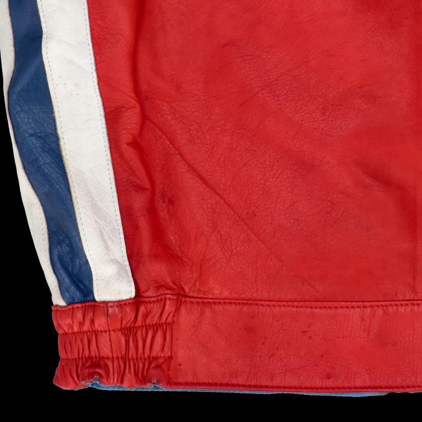 HONDA ホンダ/HONDA 80's レザージャケット ライダース トリコロール//Bランク/78