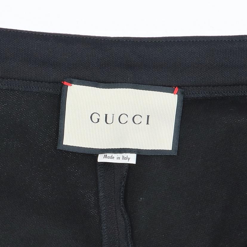 GUCCI/25 グッチ/シェリーラインパンツ/レディース/黒/花刺繍/L//Aランク/75