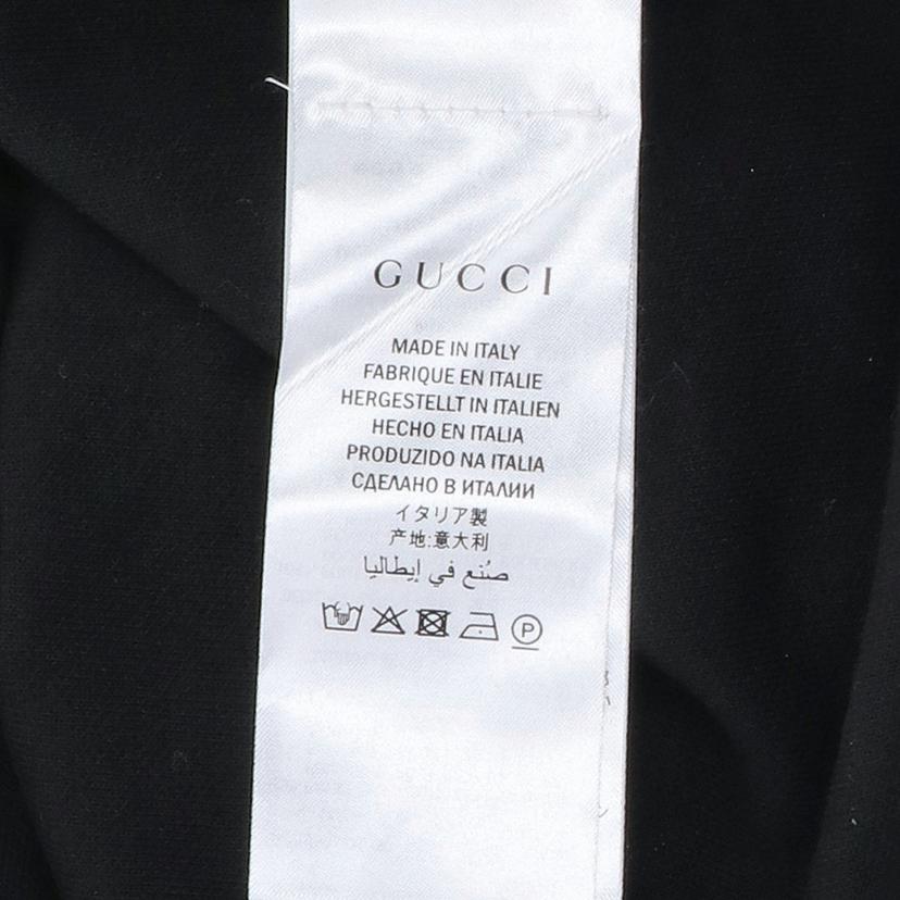 GUCCI/25 グッチ/シェリーラインパンツ/レディース/黒/花刺繍/L//Aランク/75