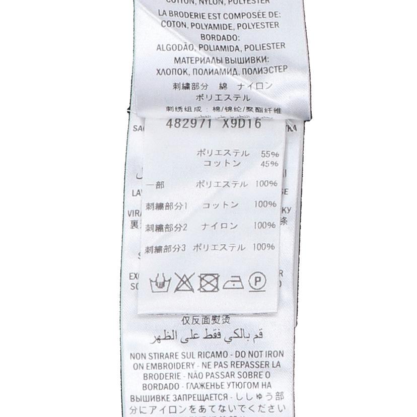 GUCCI/25 グッチ/シェリーラインパンツ/レディース/黒/花刺繍/L//Aランク/75