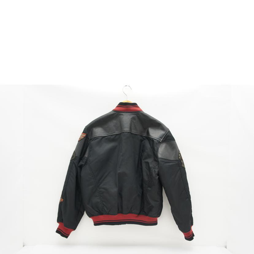 HARLEY DAVIDSON ハーレーダビッドソン/HARLEY DAVIDSON 90's レザー 切替 ジャケット BK//Bランク/78