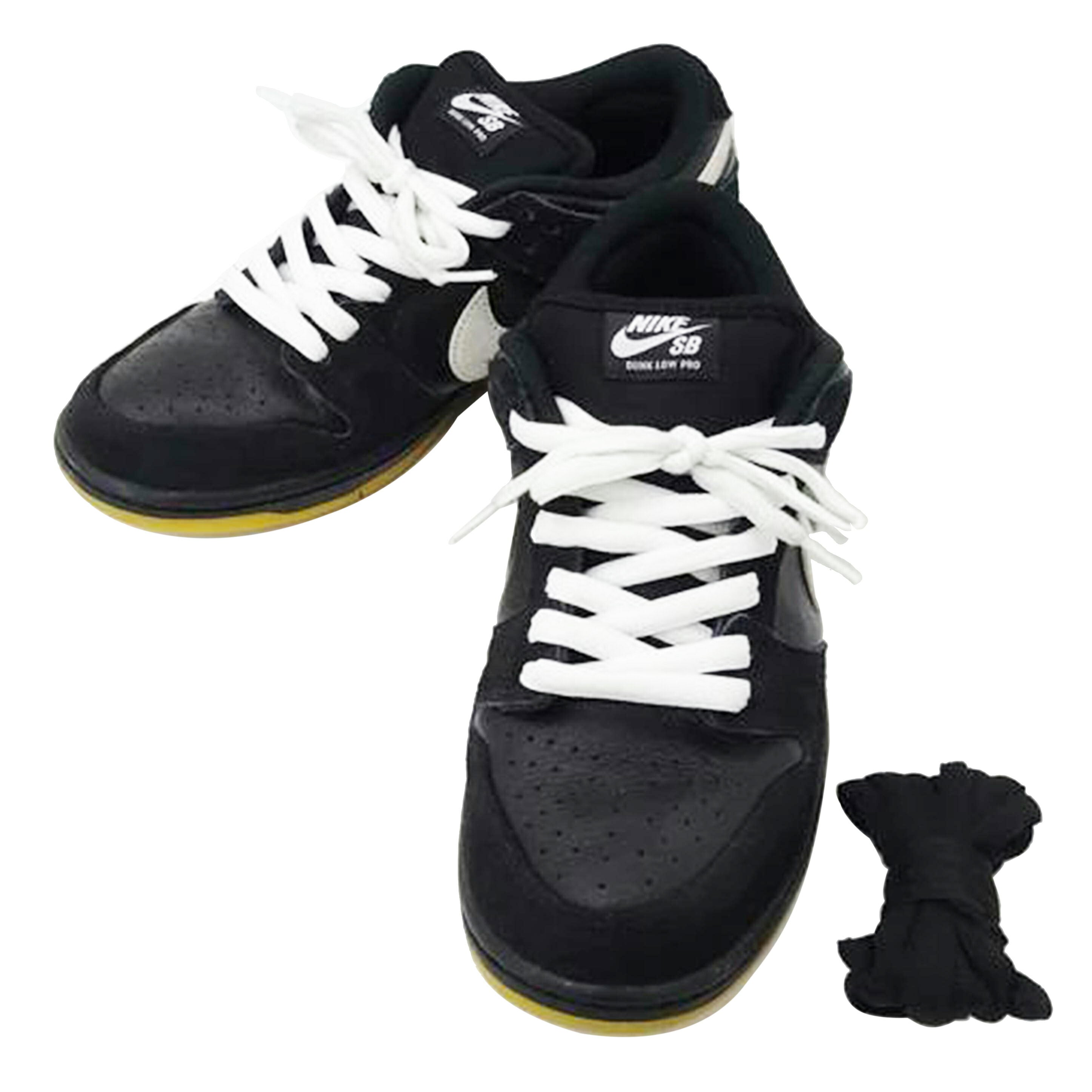 NIKE ナイキ/SB DUNK LOW PRO"Black&White"/HF3704-003//SAランク/69