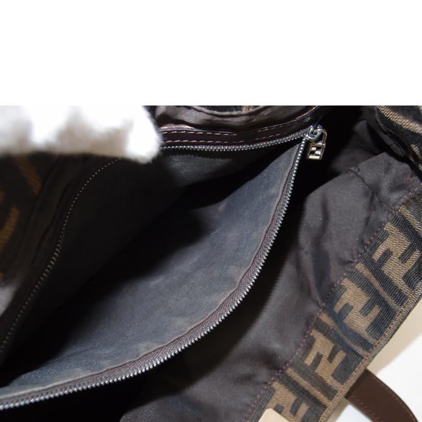 FENDI フェンディ/ズッカ柄トート/ブラウン/不鮮明//ABランク/69