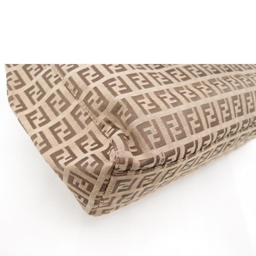 FENDI フェンディ/ズッキー柄トート/ブラウン/8BH018//Aランク/69