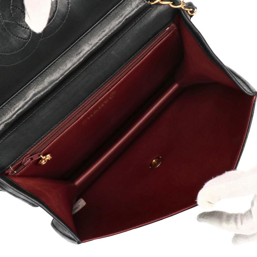 CHANEL シャネル/ラムスキン/マトラッセ/シングルフラップ/チェーンショルダー//399****/Aランク/78