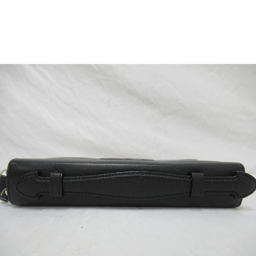 GUCCI/Wラウンドファスナー長財布/レザー/306118//041*/Aランク/63