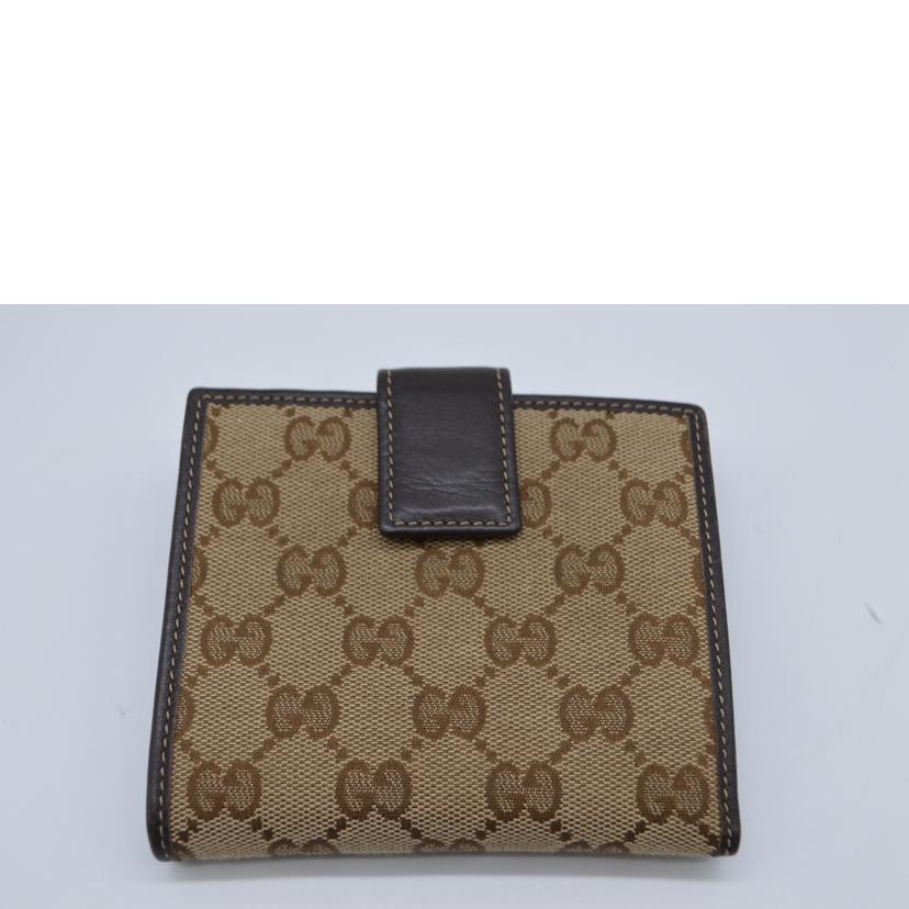 GUCCI グッチ/GGキャンバスハートコンパクトレザー財布/245727//534***/ABランク/89