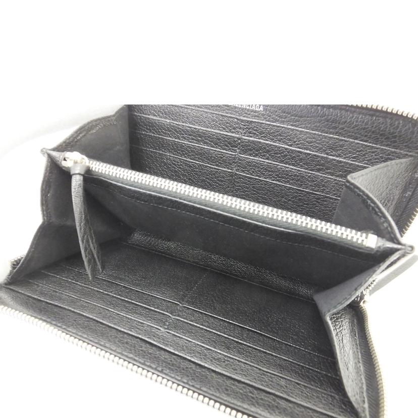 BALENCIAGA バレンシアガ/クラシックコンチネンタルウォレット/ブラック/390187//Bランク/88