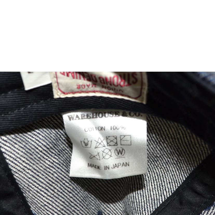 WAREHOUSE&CO ウエアハウス/デニムキャップ//Aランク/75
