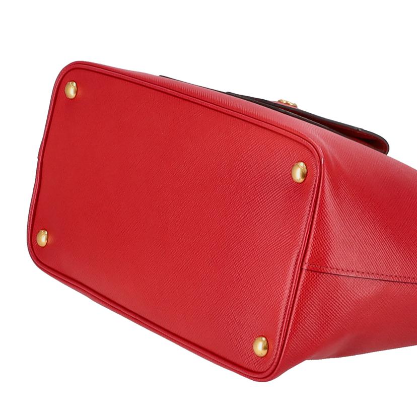 PRADA /サフィアーノフロントポケット2WAYトート/BN2729//102/ABランク/19