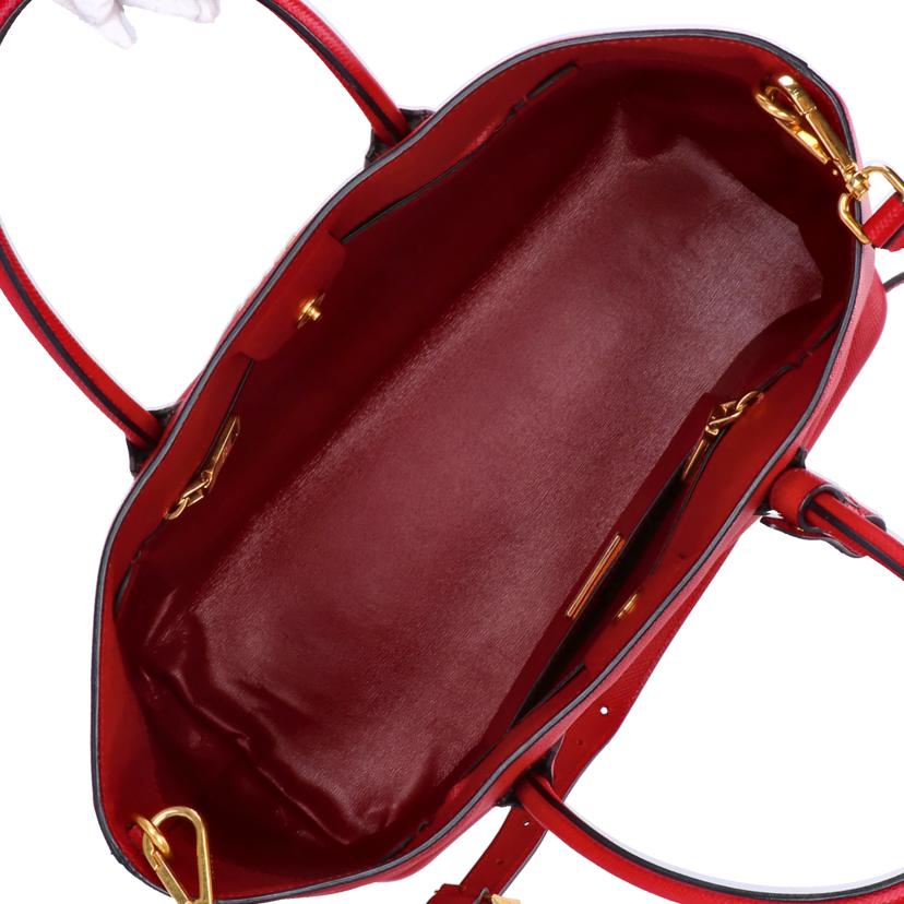 PRADA /サフィアーノフロントポケット2WAYトート/BN2729//102/ABランク/19