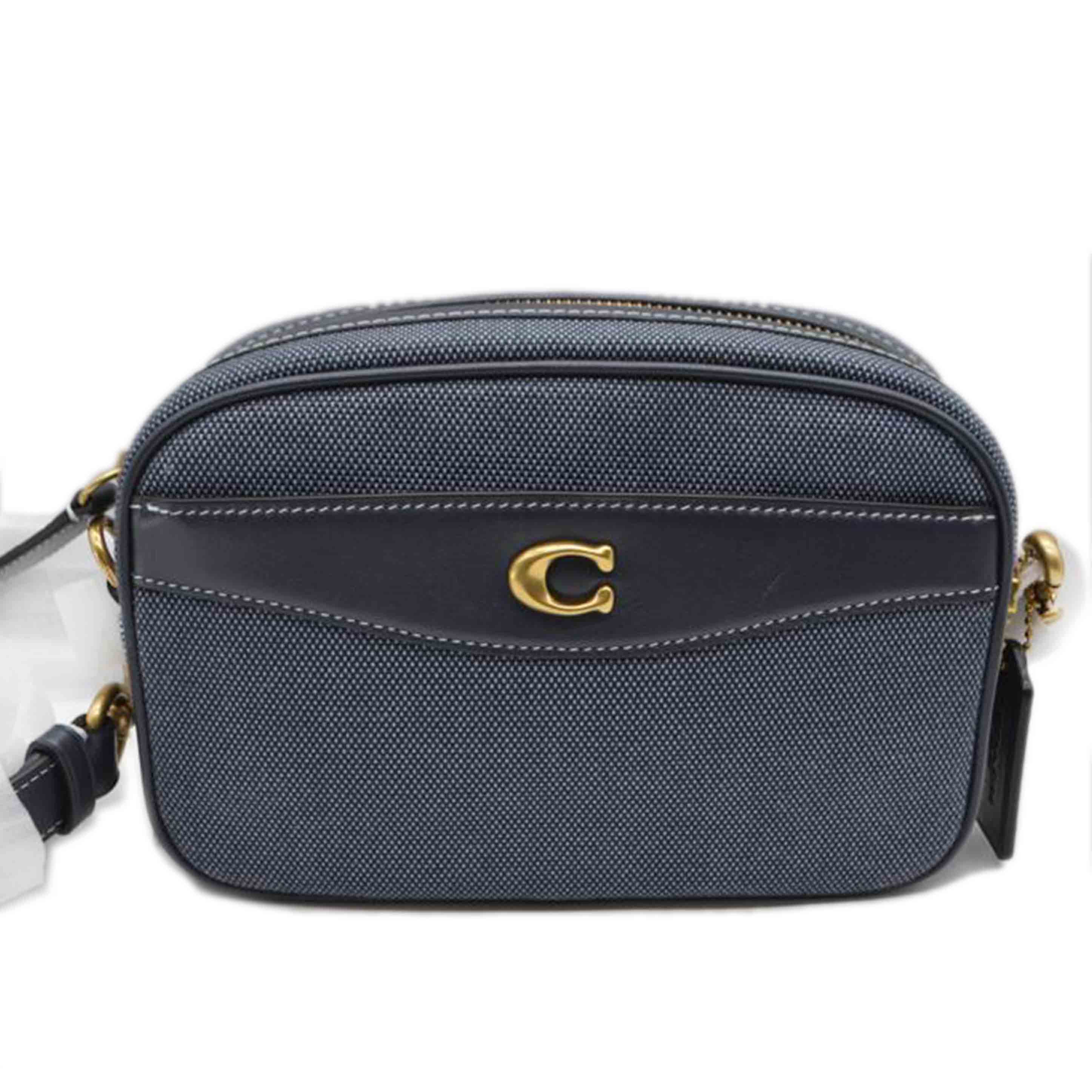 COACH コーチ/カメラバッグショルダー/ネイビー/CJ848//B23**/Sランク/89
