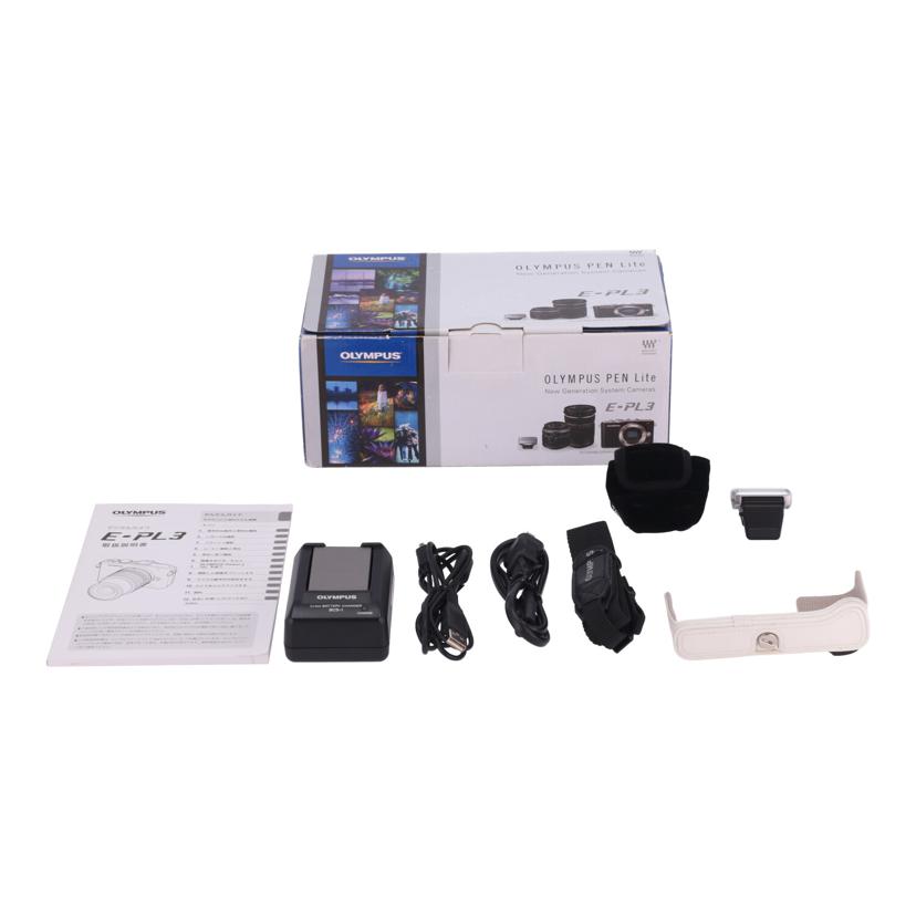 OLYMPUS オリンパス /ミラーレス一眼 ダブルズームキット/E-PL3 ダブルズームキット//BA9503923/Bランク/62