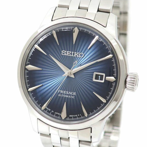 SEIKO セイコー/プレサージュ オートマチック ブルー/SARY123/4R35-01T0//024***/Aランク/65
