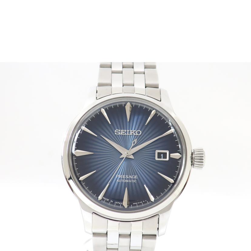 SEIKO セイコー/プレサージュ オートマチック ブルー/SARY123/4R35-01T0//024***/Aランク/65