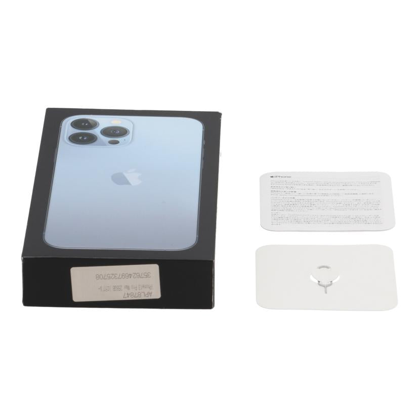 Apple SIMロックなし アップル/iPhone13 Pro Max 256GB/MLJD3J/A//N40W4100WT/Bランク/69