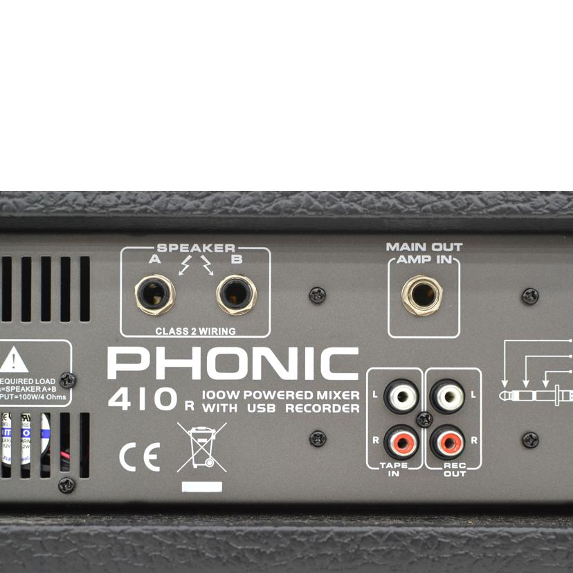 PHONIC/パワードミキサー/410//21BBP0O70071/Aランク/75