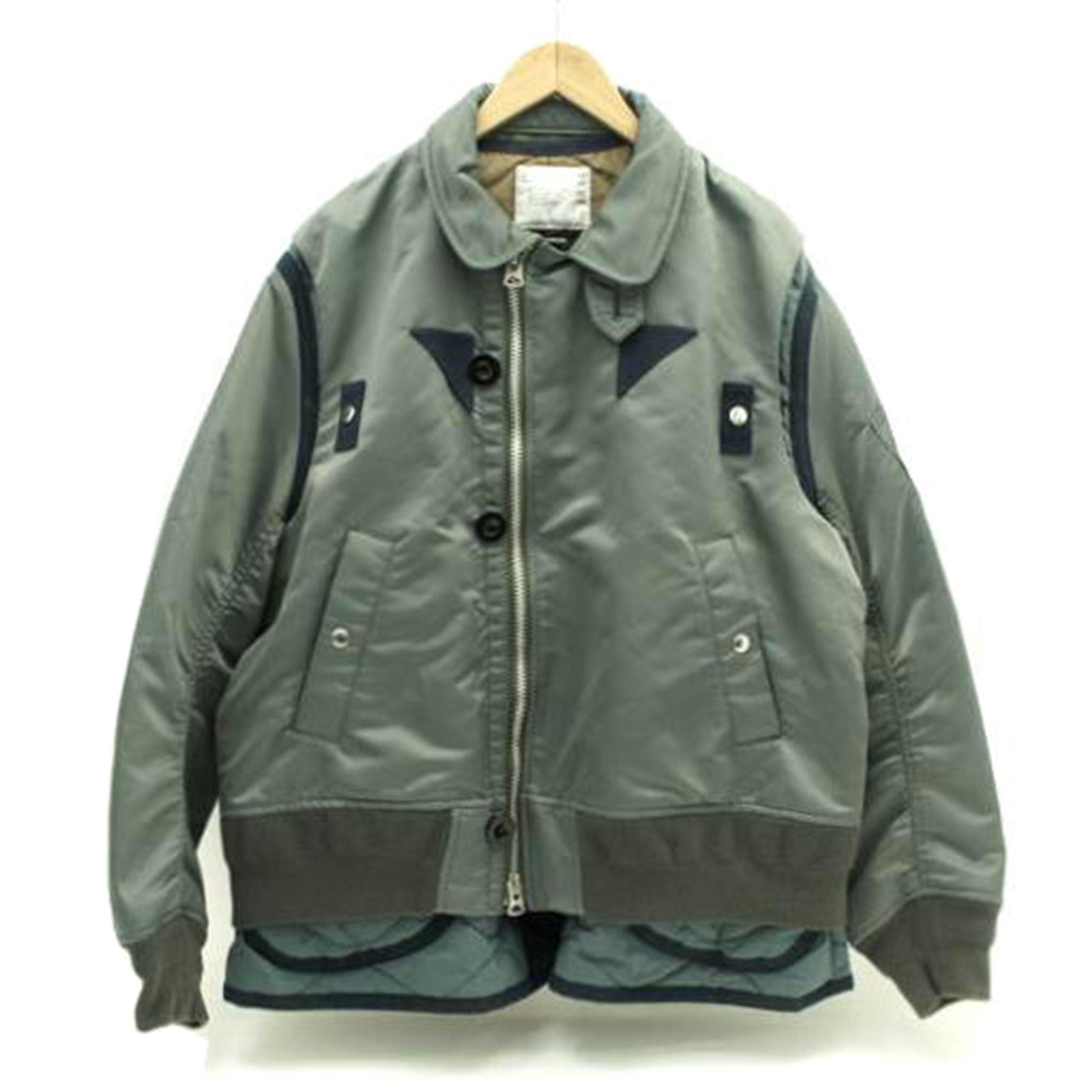 sacai サカイ/ナイロンツイルミックス/再構築ジャケット/2022/22-02824M//サイズ:3/ABランク/91