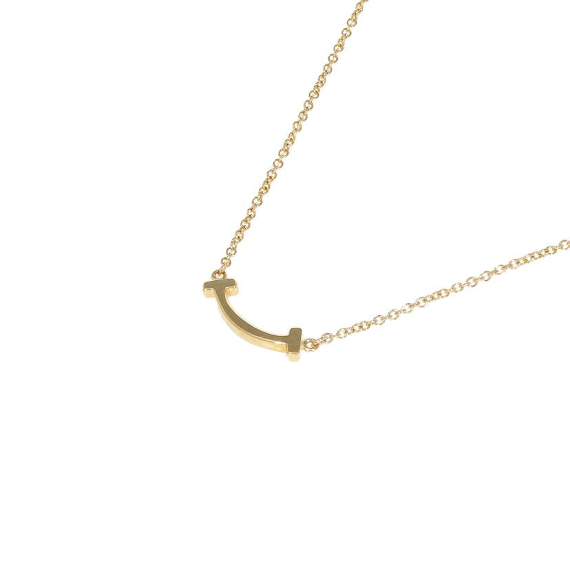 TIFFANY&Co. ティファニー/Au750Tスマイルミニネックレス//ABランク/77