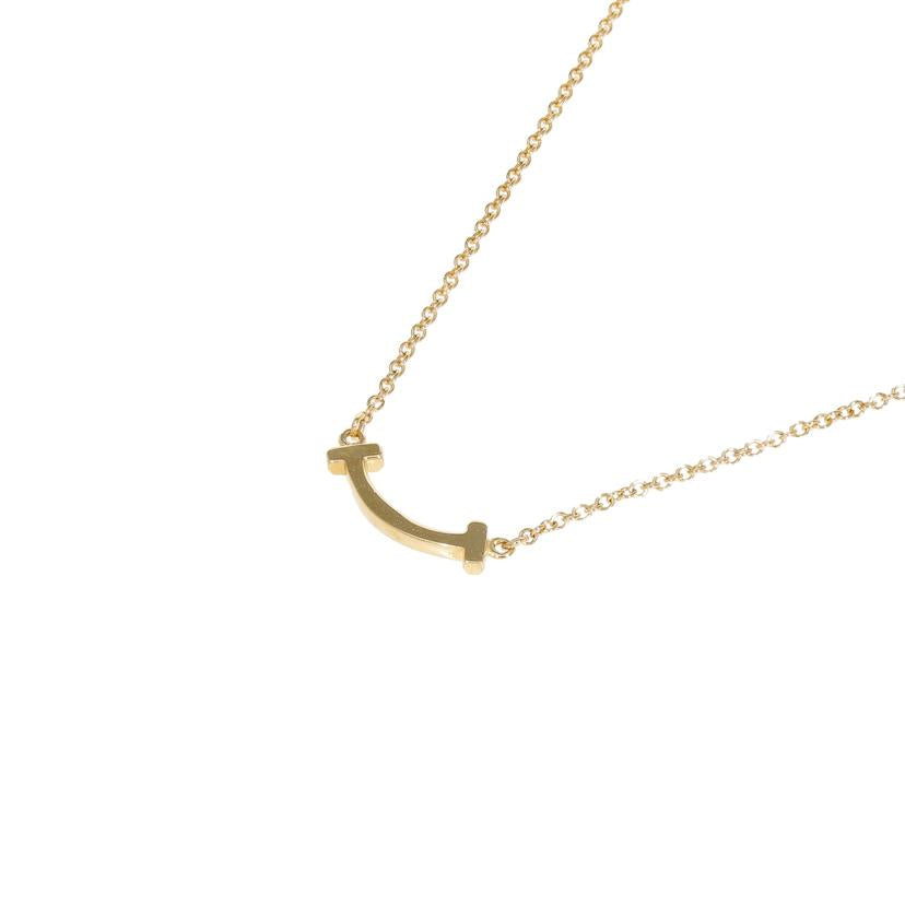 TIFFANY&Co. ティファニー/Au750Tスマイルミニネックレス//ABランク/77