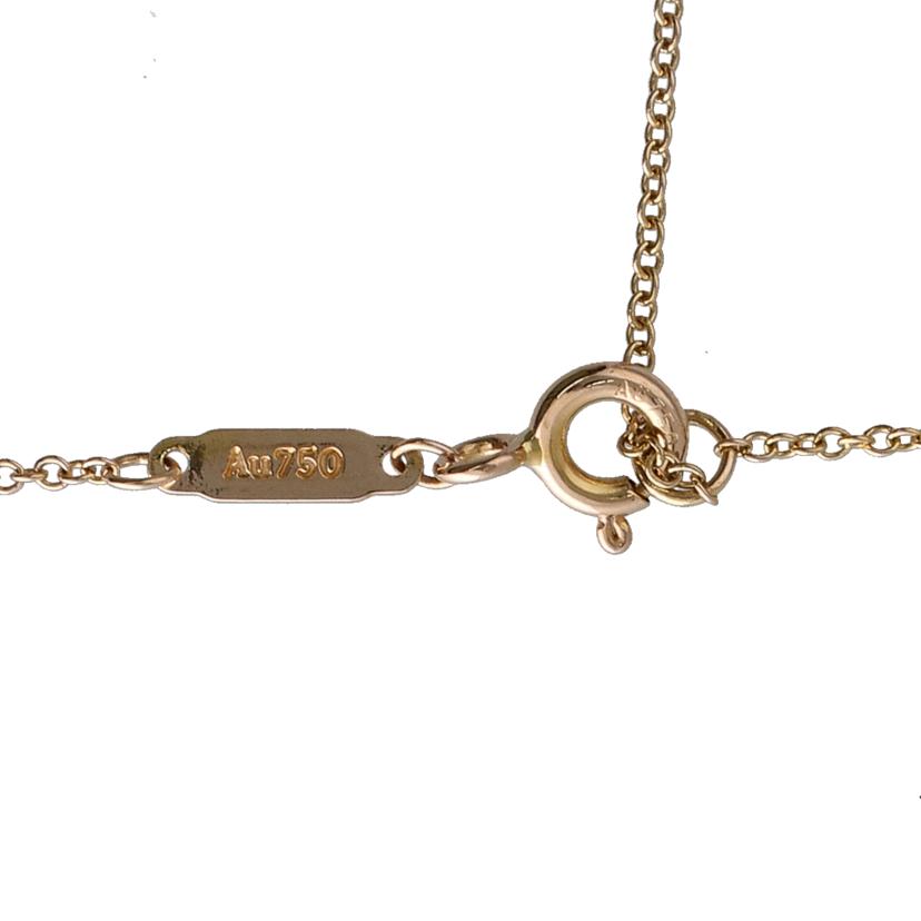 TIFFANY&Co. ティファニー/Au750Tスマイルネックレス//ABランク/77